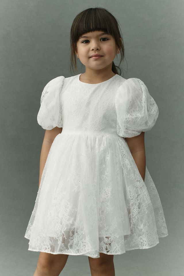 Bardot Linda Rosette Mini Flower Girl Dress #1