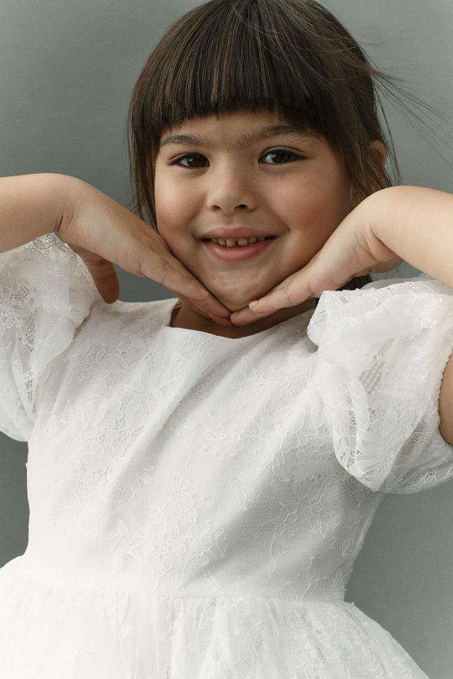 Bardot Linda Rosette Mini Flower Girl Dress #3