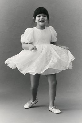 Bardot Linda Rosette Mini Flower Girl Dress