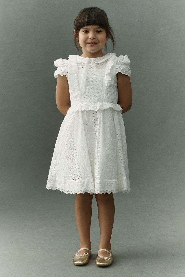 Bardot Ava Embroidered Flower Girl Dress #4