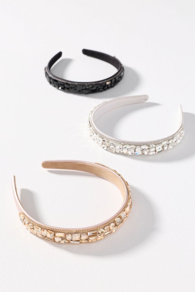 Satin Gem Headband #1
