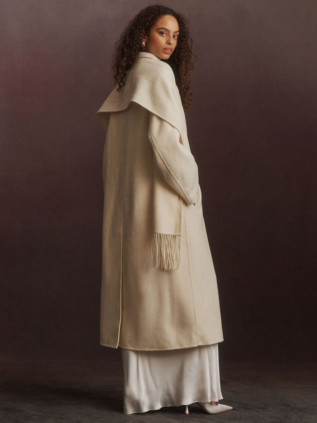 Rue Sophie Greta Wool Coat & Scarf #2