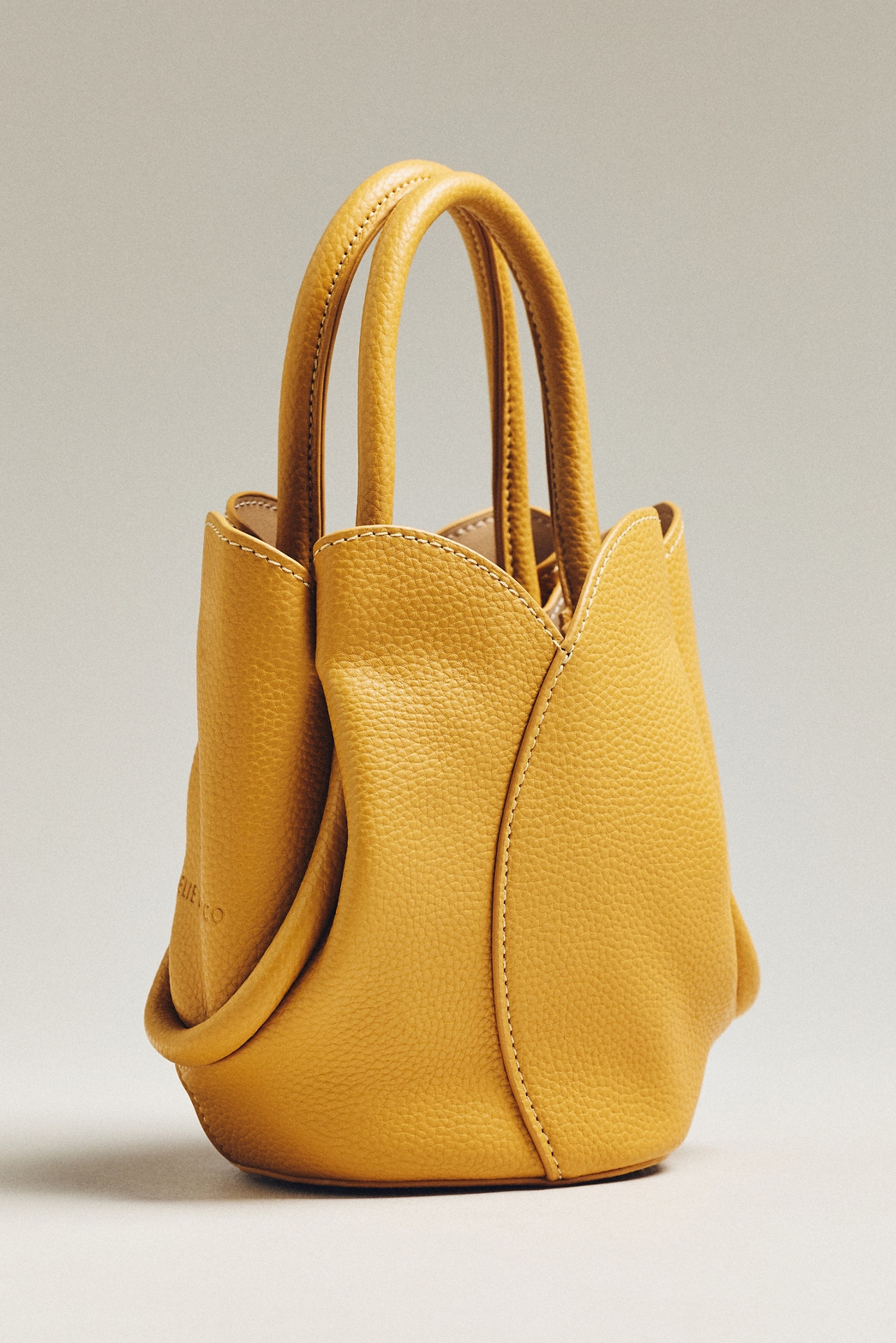 Melie Bianco Tulip Top-Handle Crossbody Mini Tote