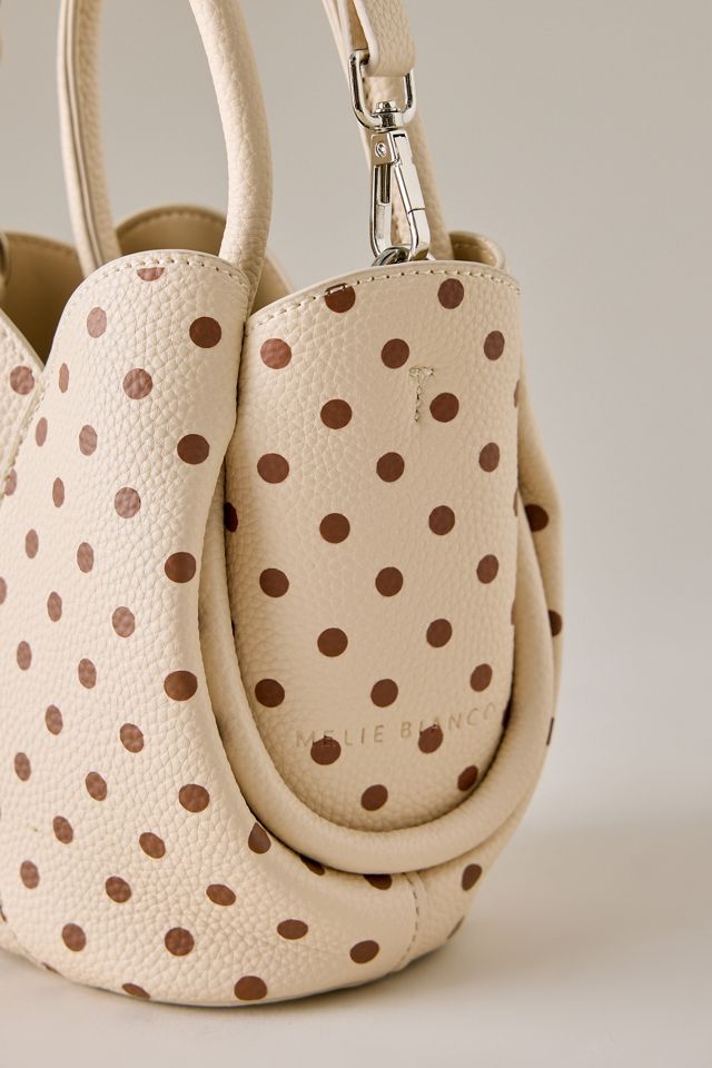 Sac mini fourre-tout à poignée supérieure Melie Bianco Tulip #1