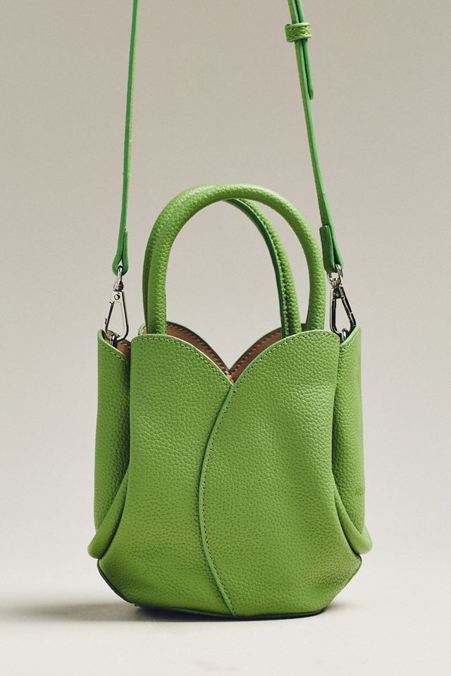Melie Bianco Tulip Top-Handle Crossbody Mini Tote #1