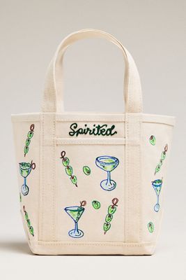 Maker / Scholar Hand-Painted Canvas Tote