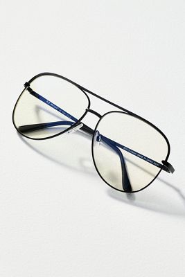 A.J. Morgan MC Blues Metal Aviator Readers