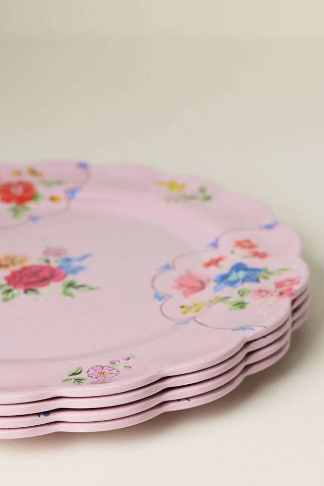Annette Floral Melamine Dinner Plate #3