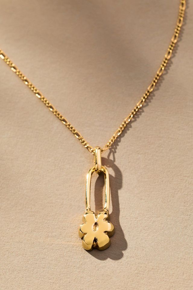 Yam Flower Pin Necklace #1