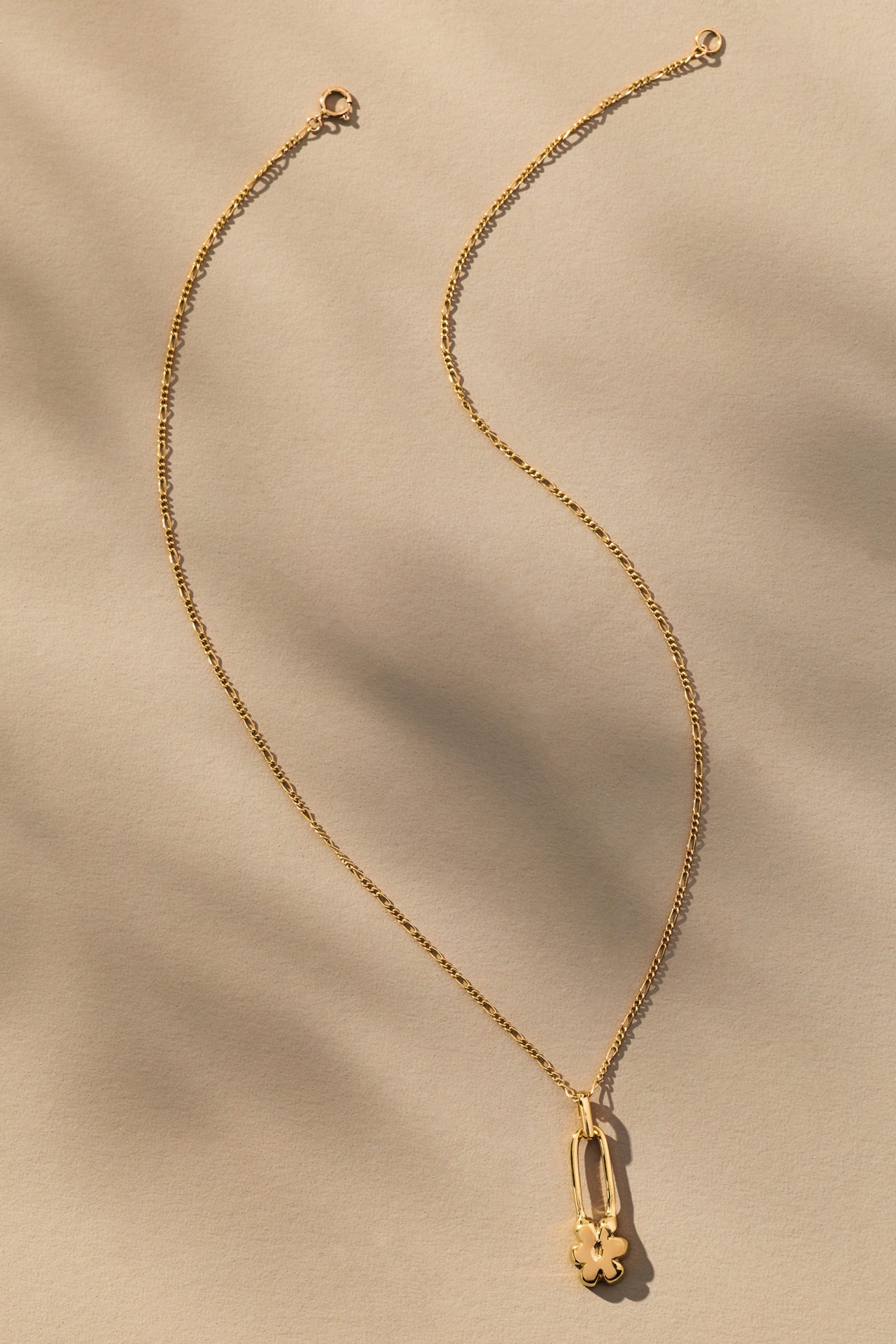 Yam Flower Pin Necklace