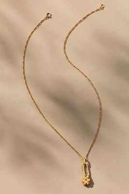 Yam NYC Flower Pin Necklace