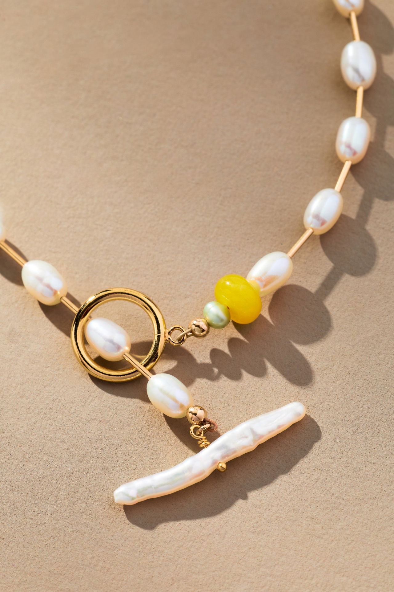 Yam Bonar Pearl Choker Necklace