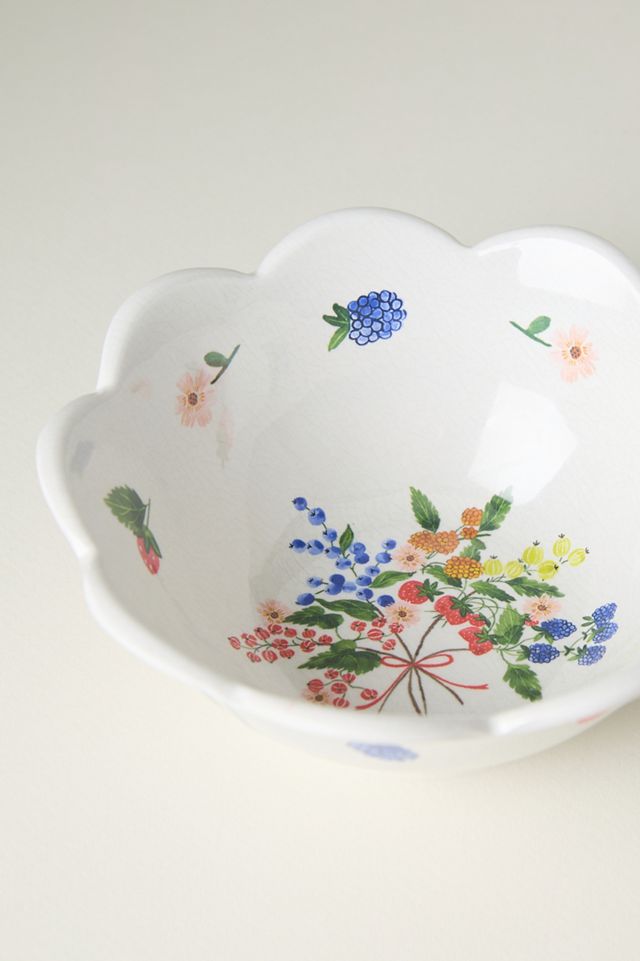 Annette Floral Melamine Nut Bowls, Set of 4 #4