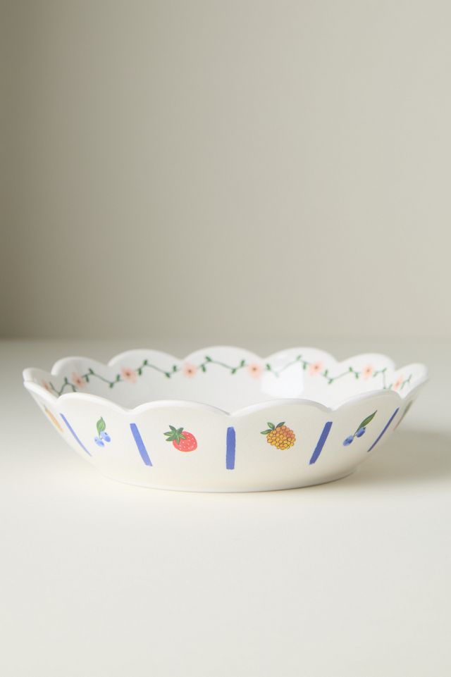 Annette Floral Melamine Pasta Bowl #1