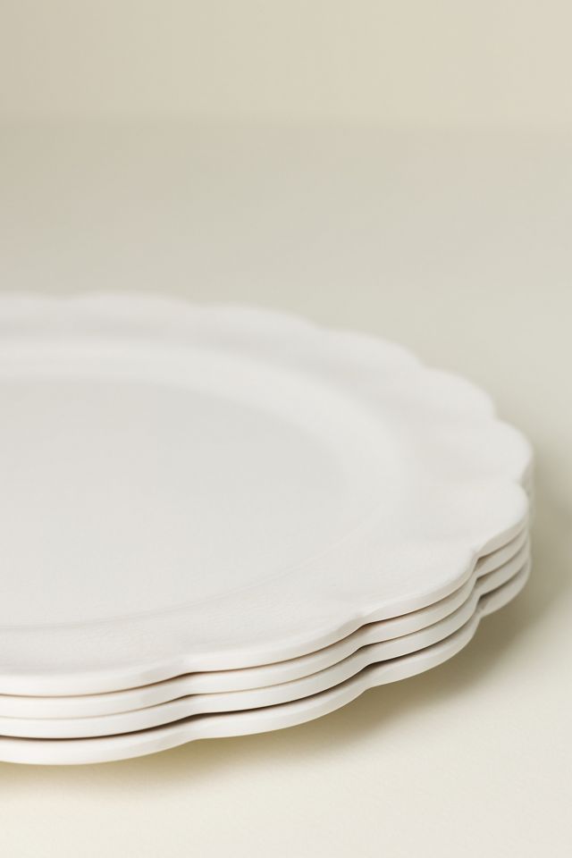 Annette Melamine Dinner Plates, Set of 4 #3