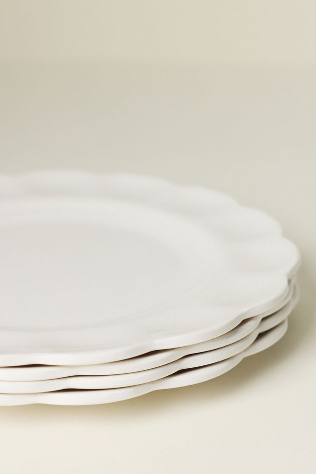 Annette Melamine Dessert Plates, Set of 4 #3