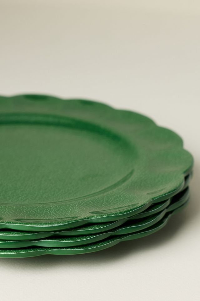 Annette Melamine Dessert Plates, Set of 4 #3