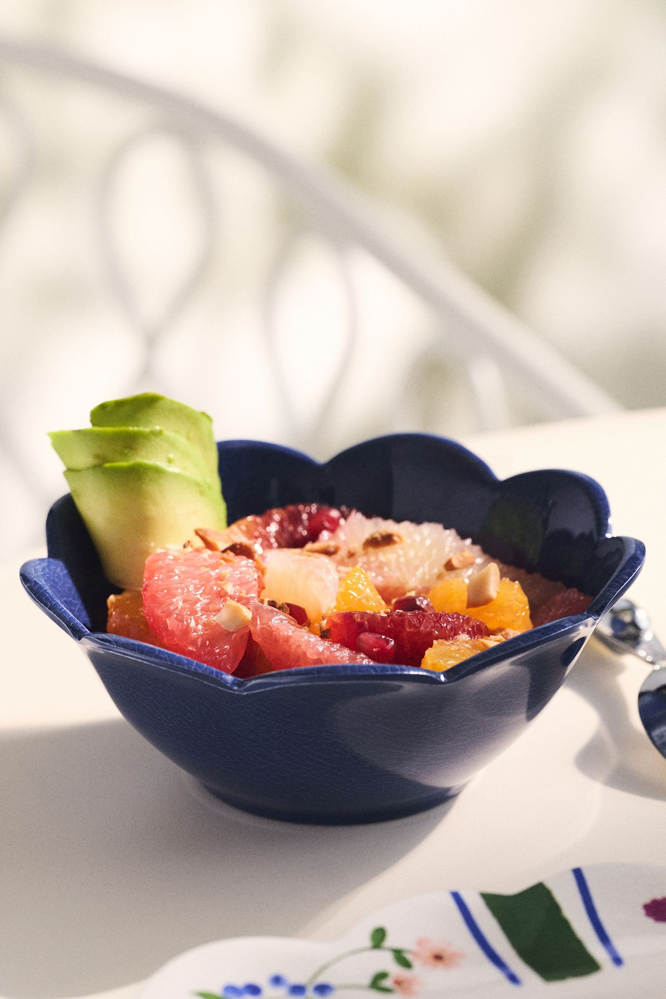 Annette Melamine Nut Bowls, Set of 4 - Blue, Set Of 4