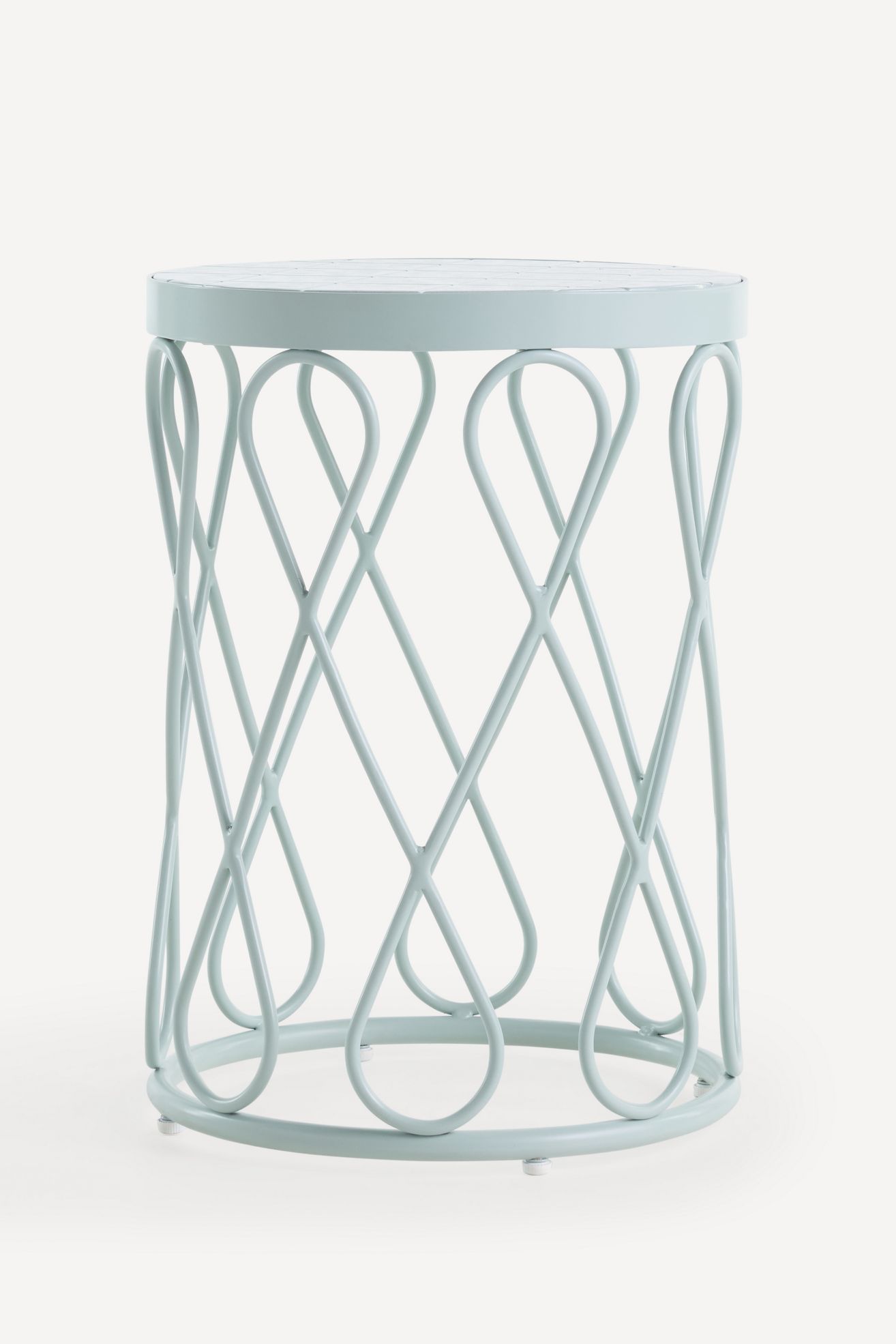 Lillie Indoor/Outdoor Side Table - Mint, One Size
