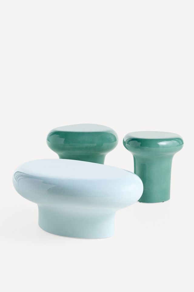 Naomi Asymmetrical Indoor/Outdoor Side Table #2