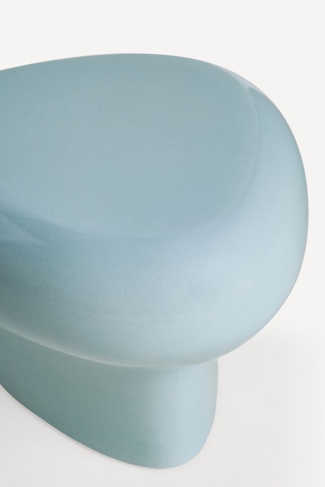 Naomi Asymmetrical Indoor/Outdoor Side Table #4