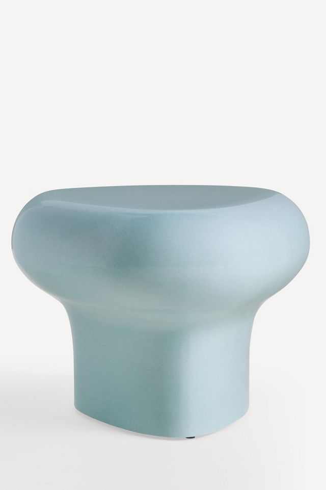 Naomi Asymmetrical Indoor/Outdoor Side Table #1