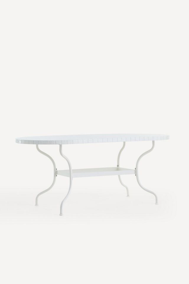 Bisou 72" Outdoor Tile Dining Table #3