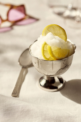 Scalloped Ice Cream Bowl - Silver, One Size