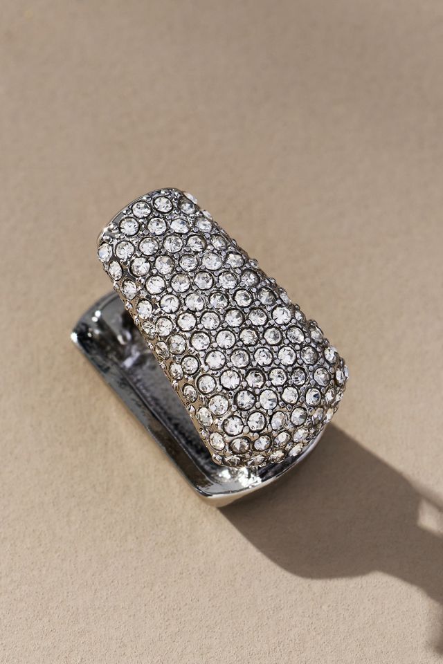 Mini Glitz Huggie Hoop Earrings #1