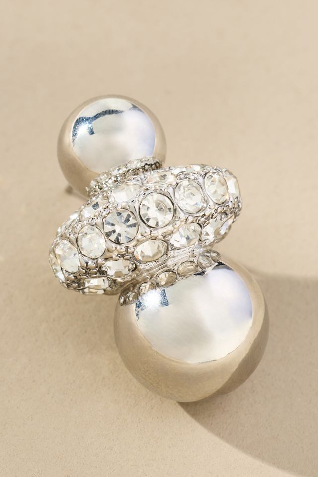 Mixed Crystal Drop Earrings #1