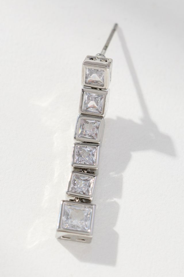 Maeve Square Glam Drop Earrings #1