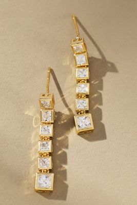 Orecchini pendenti Maeve Square Glam