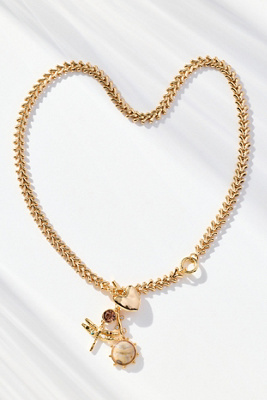 Mignonne Gavigan Nylah Charm Necklace In Gold