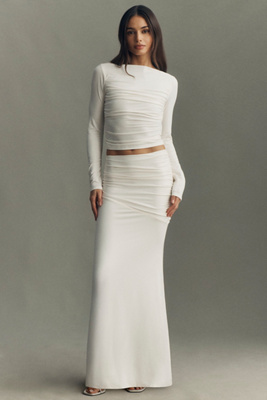 Reformation Emi Knit Long-Sleeve Two-Piece Set