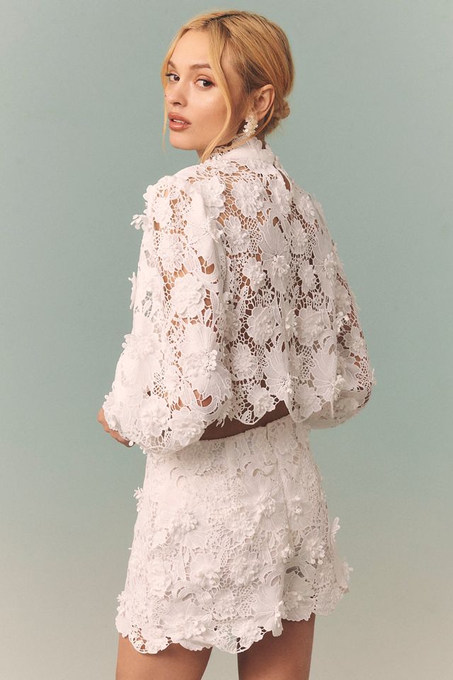 Bardot Georgia Lace Top #1