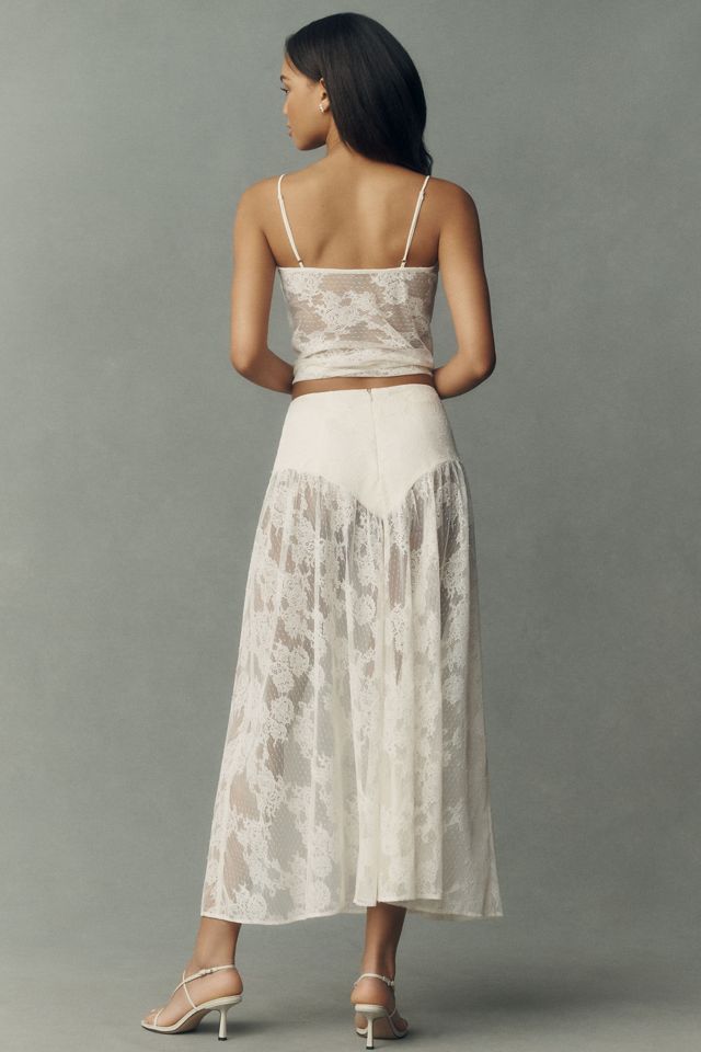 sachin and babi light blue dress Bardot Hilde High-Waist Skirt