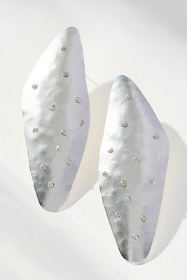 By Anthropologie Mod Hammered Drop Earrings In Multi