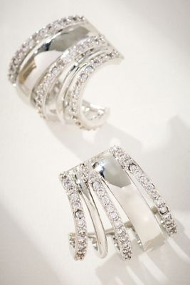 Delicate Crystal Earrings