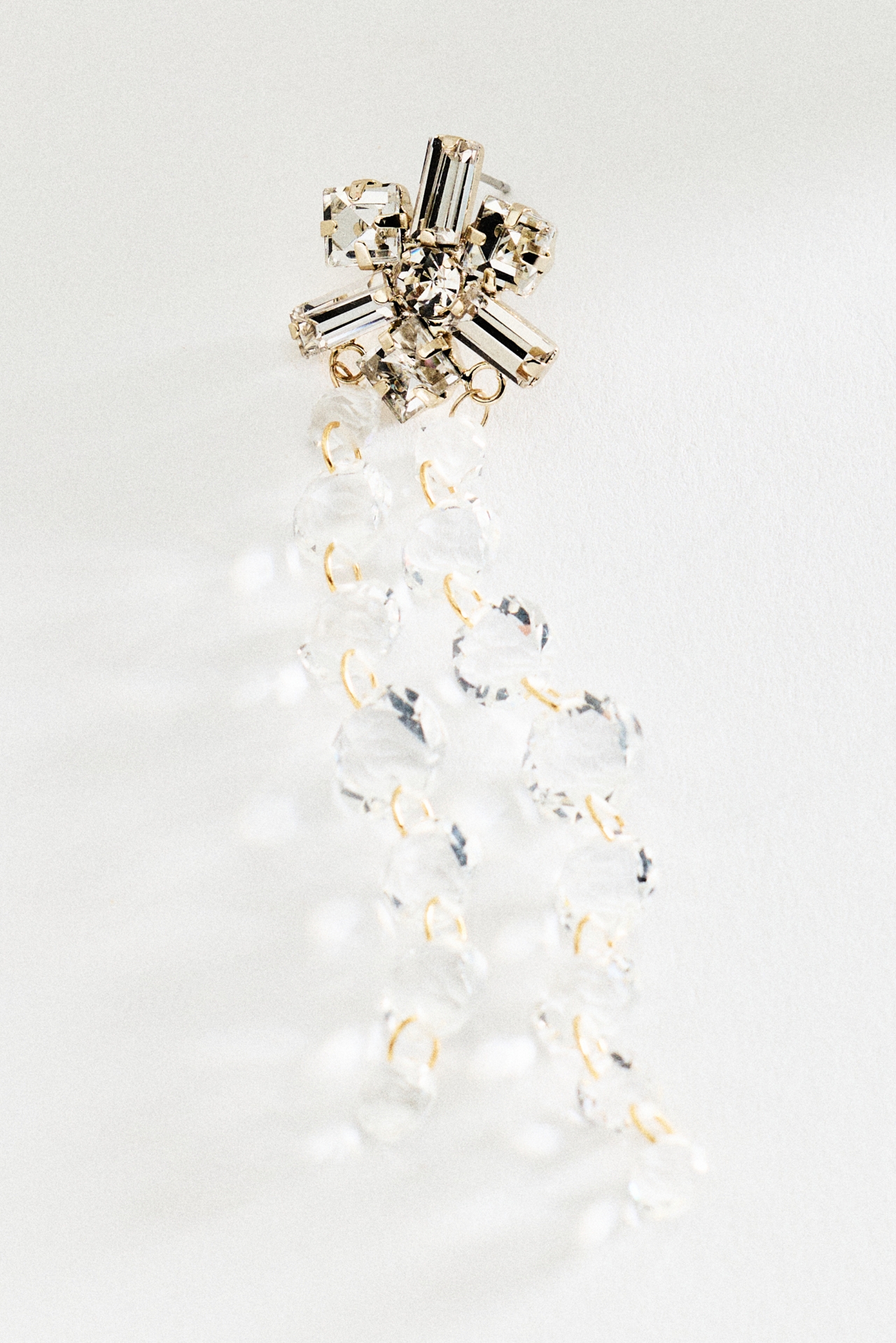 Drippy Crystal Earrings