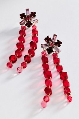 Drippy Crystal Earrings