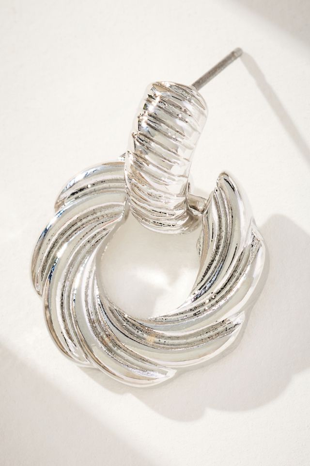 Circle Twist Earrings #1