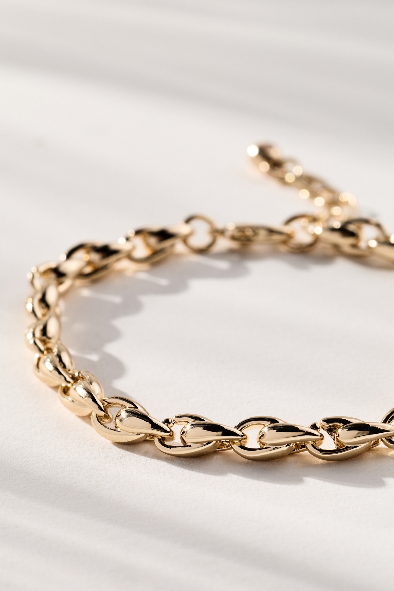 Chunky Link Lock Bracelet