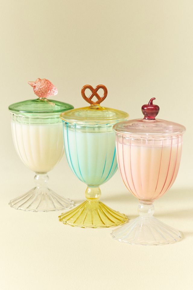 Astrid Gourmand Vanilla Shake Glass Candle | AnthroHome