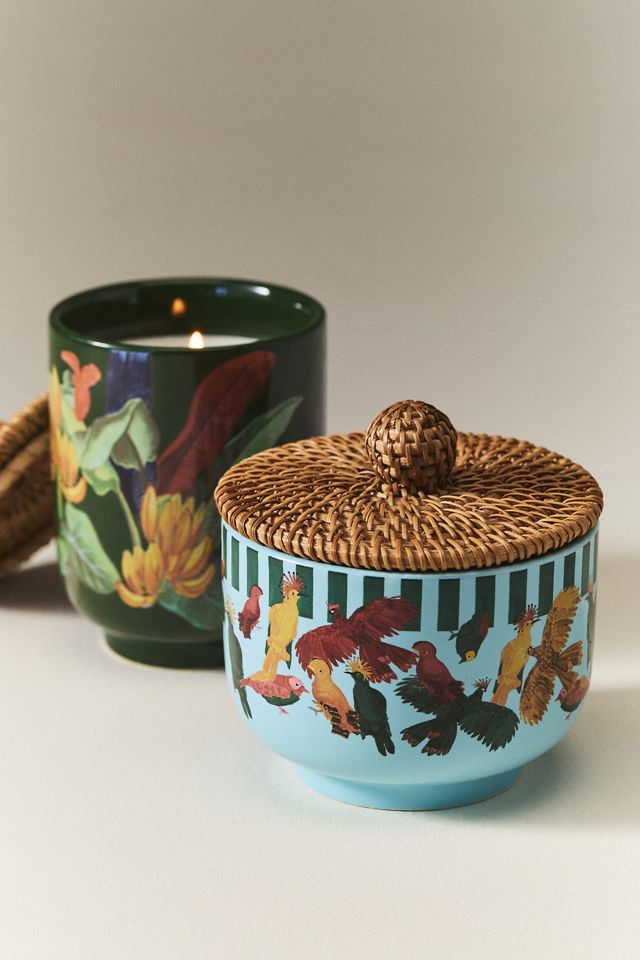 Farm Rio x Anthropologie Fresh Ocean Waves & Bergamot Ceramic Candle #5