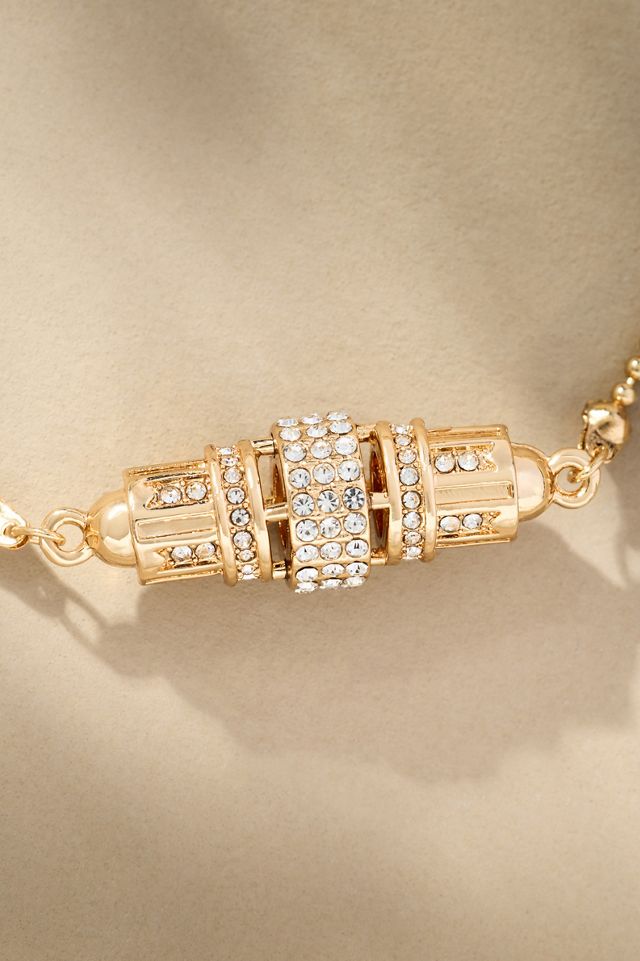 Oval Link Locket Bracelet #1