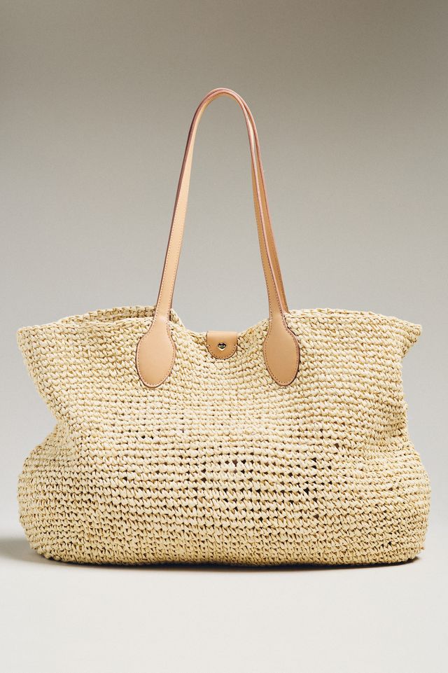 Stoney Clover Lane Woven Beach Tote #1