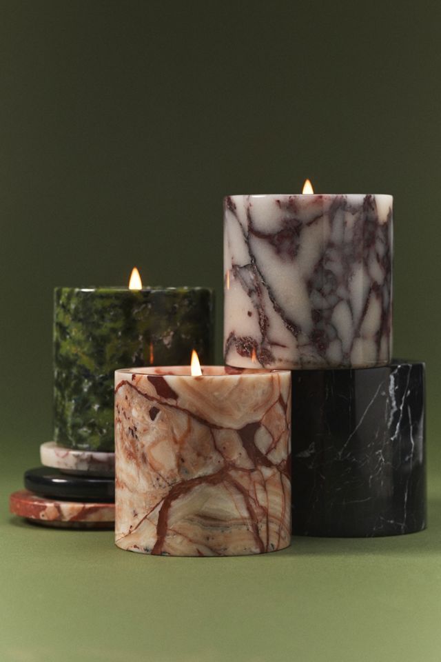 Poured New York Fruity Negroni Nights Marble Candle #2