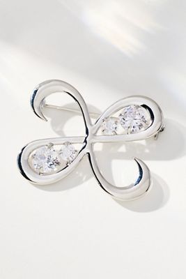 Maeve Inset Crystal Brooch