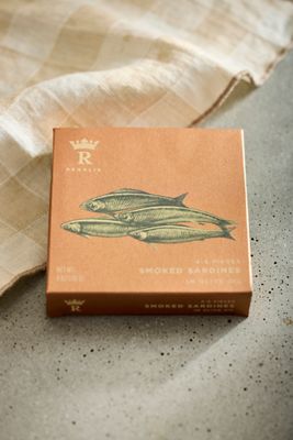 Tinned Smoked Sardines in Olive Oil