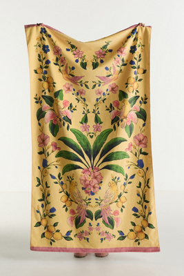 Farm Rio Printed Beach Towel In Multi